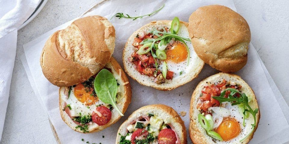 Eieren uit de oven
