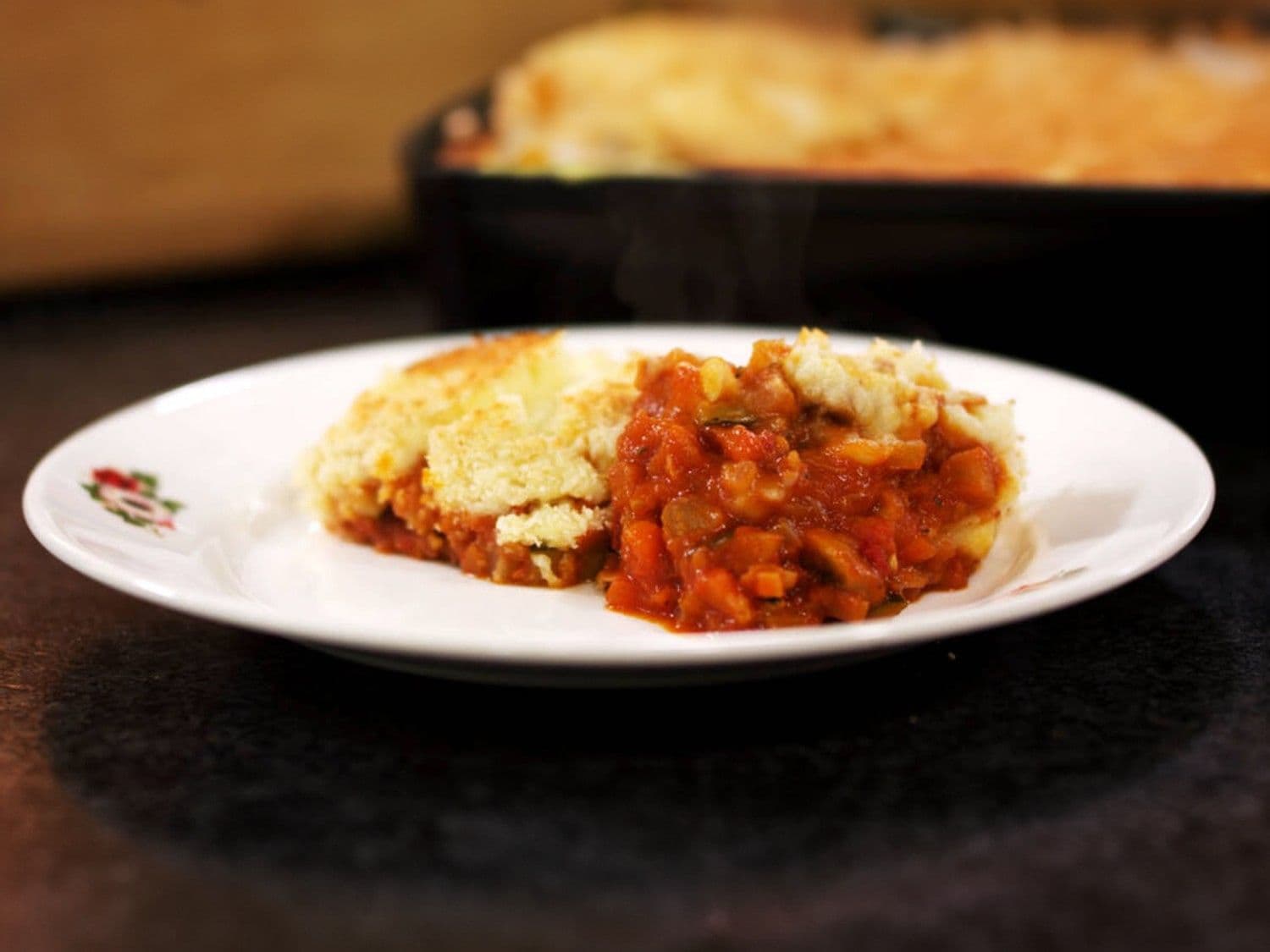 Vegetarische groenteschotel