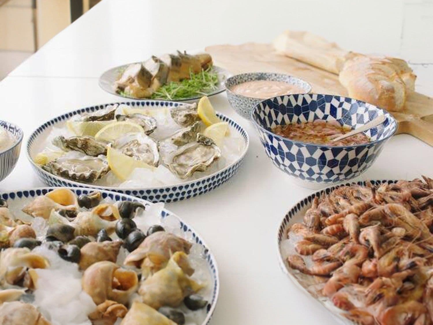 Plateau fruits de mer du nord