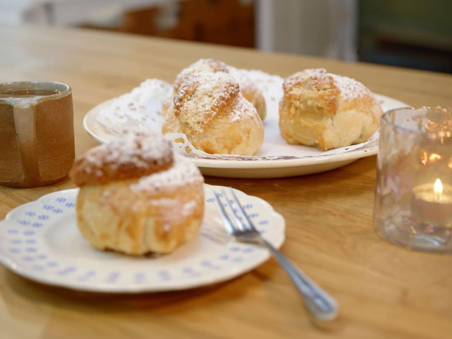Appelbollen met frangipane