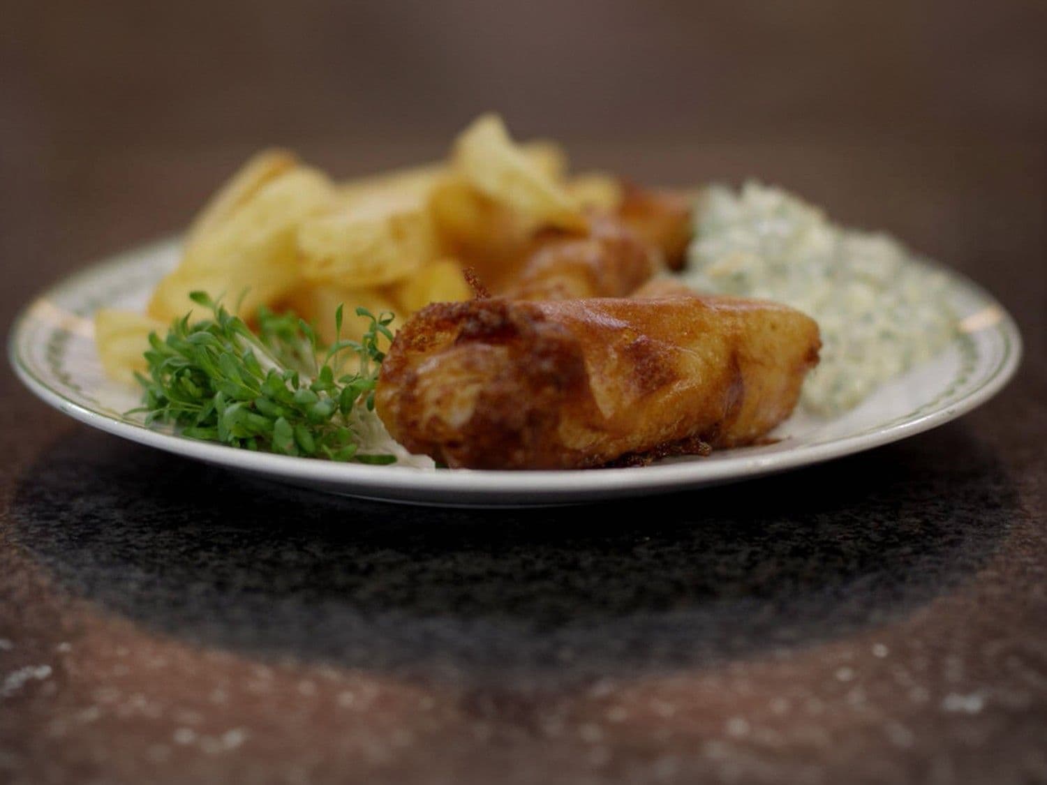 Fish and chips met tartaarsaus