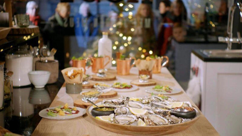 Kersthapjes en aperitief