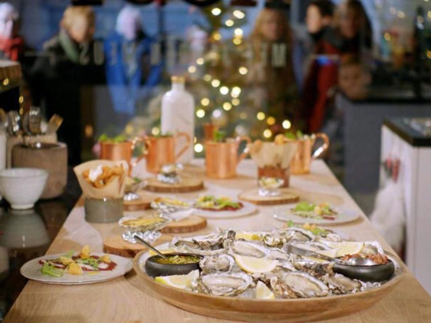 Kersthapjes en aperitief