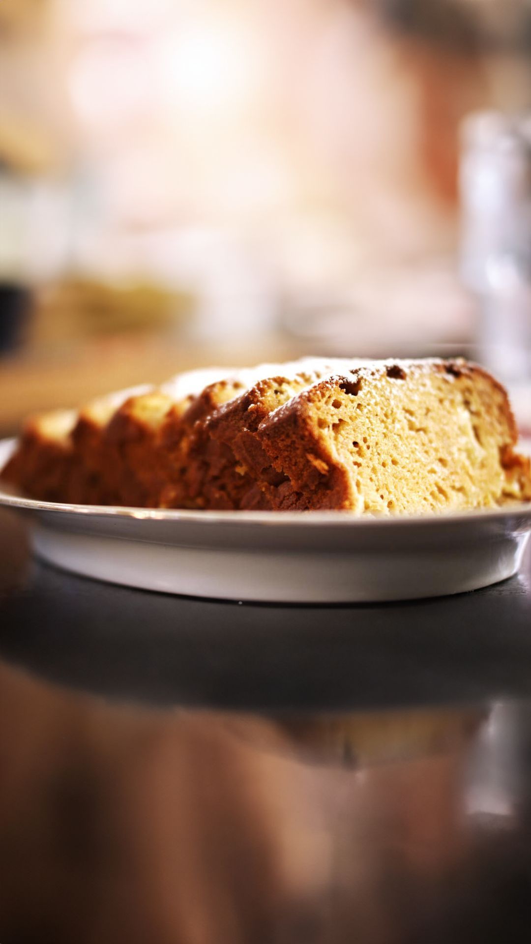Appelcake met honing