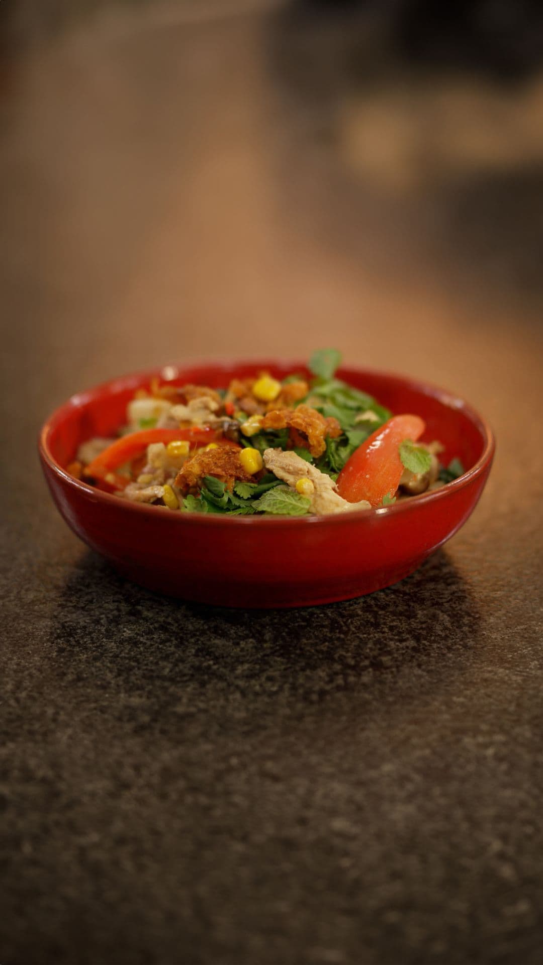 Groentewok met kip en kokosmelk