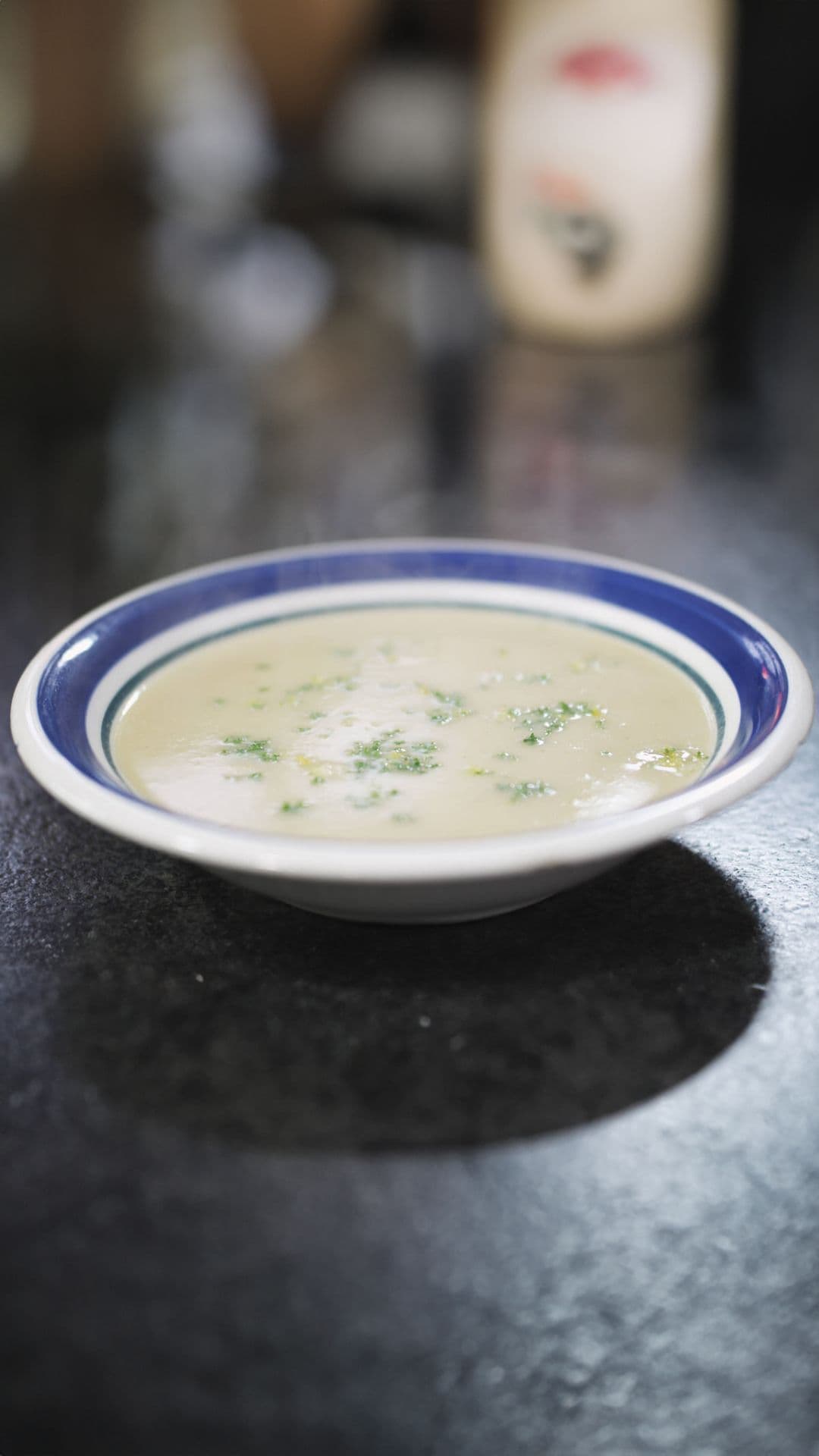 Pastinaaksoep met gremolata
