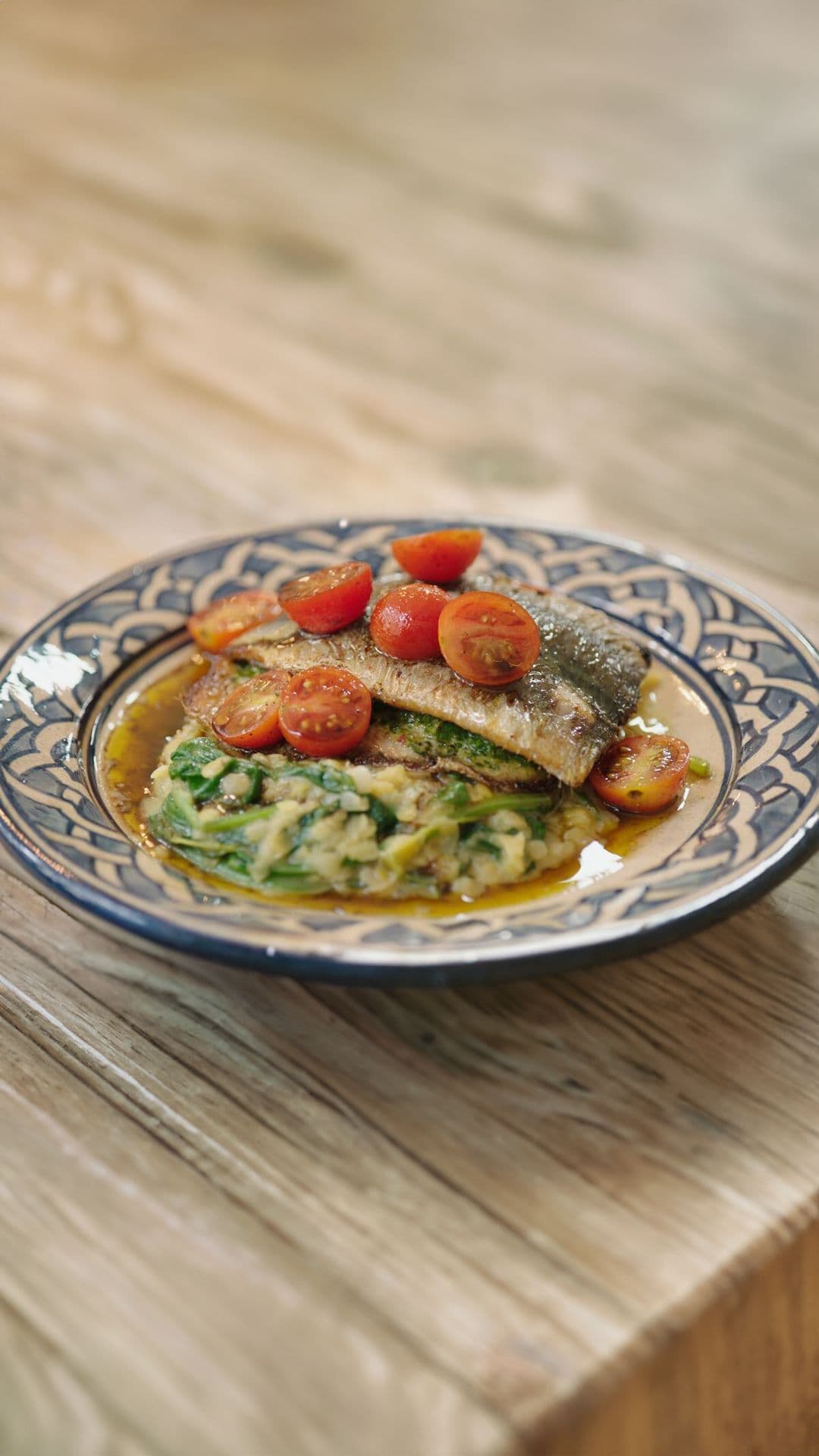 Opgevulde sardientjes met linzensalade