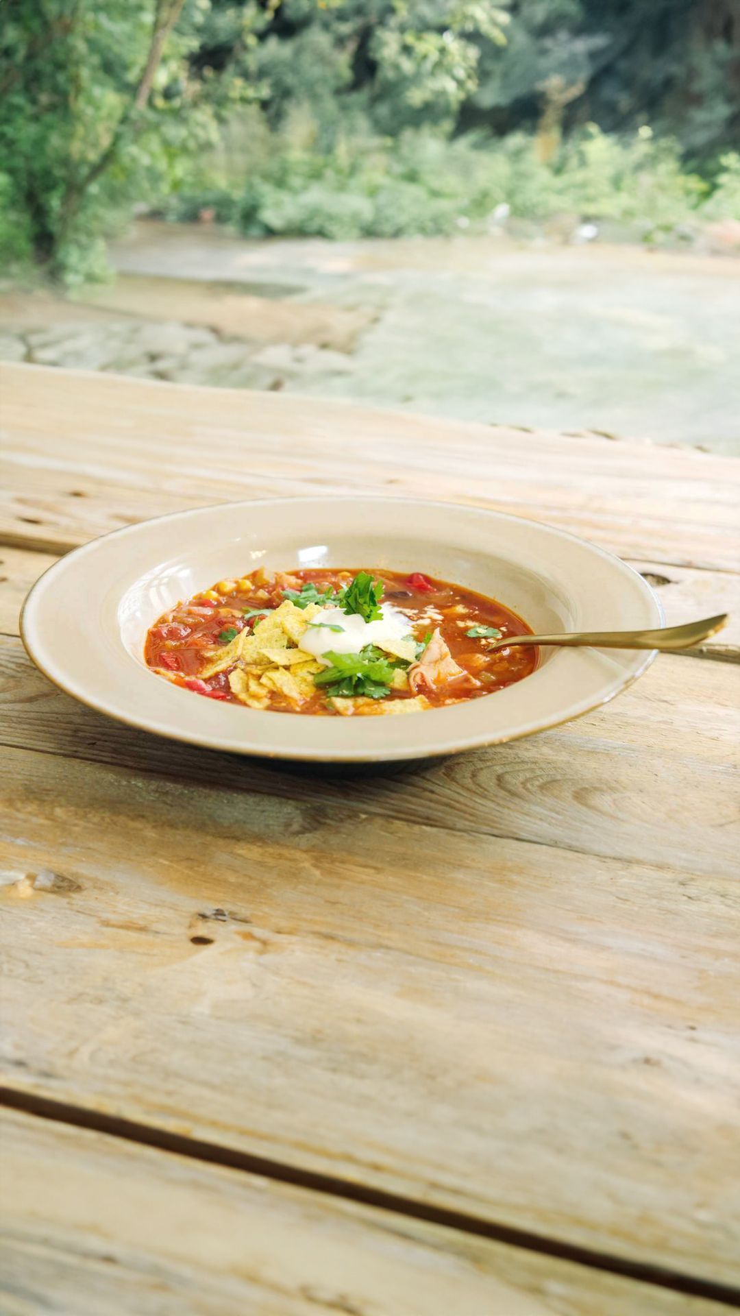 Kippensoep ‘enchilada’