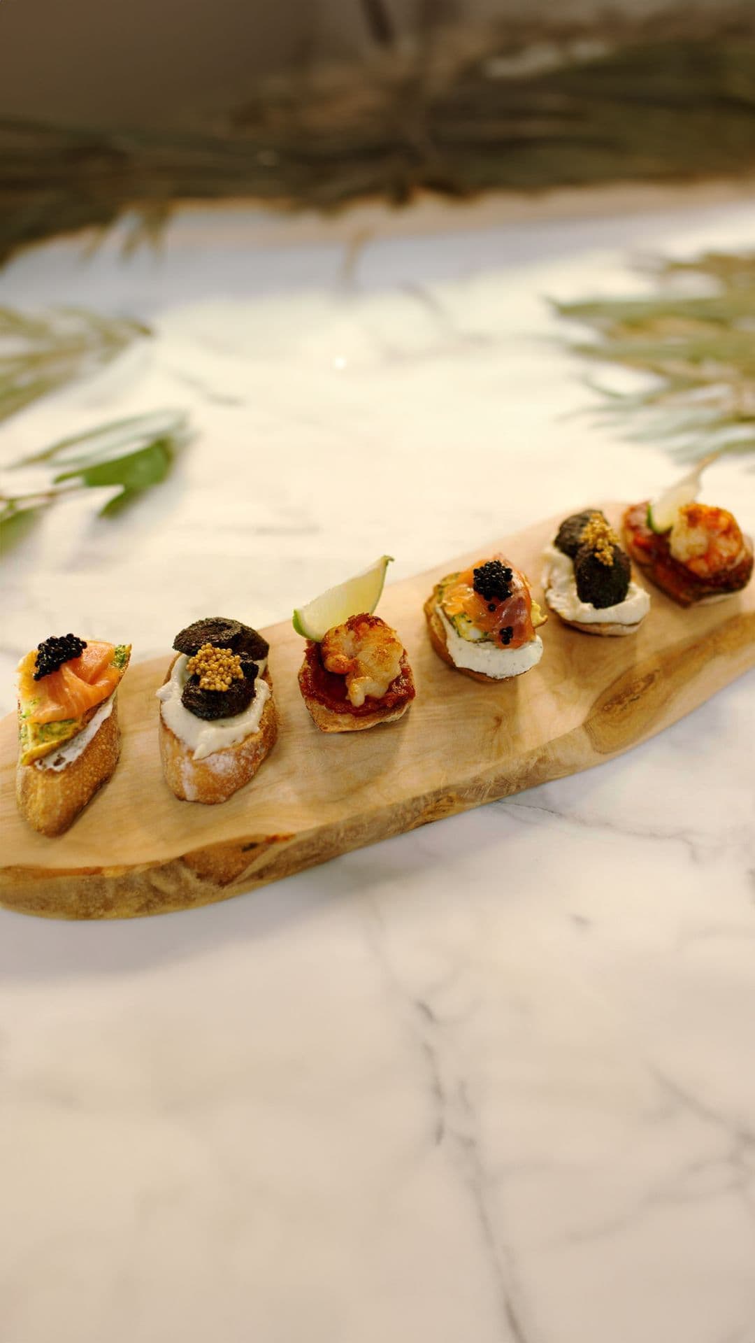 Assortiment bruschetta