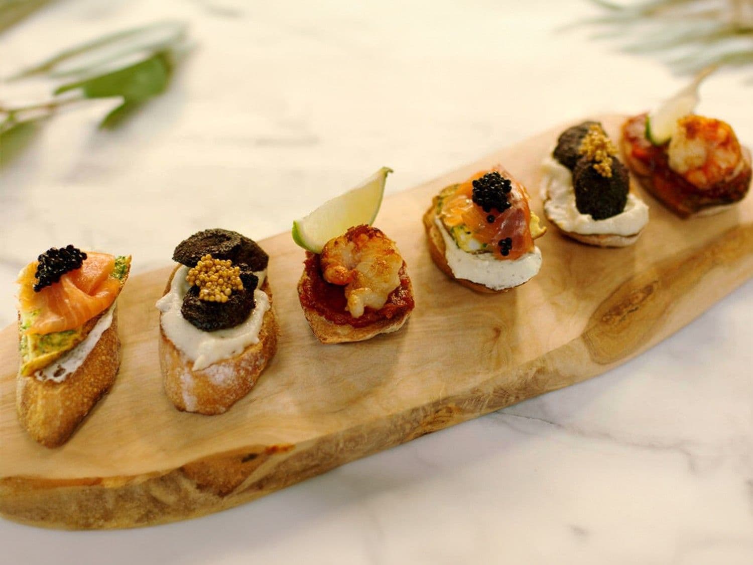 Assortiment bruschetta