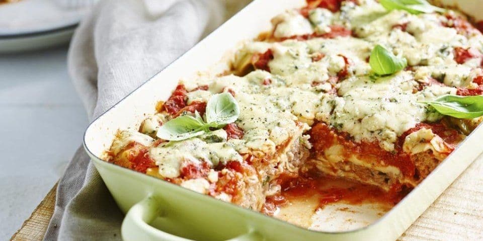 Cannelloni met gehakt en kaas van bij ons