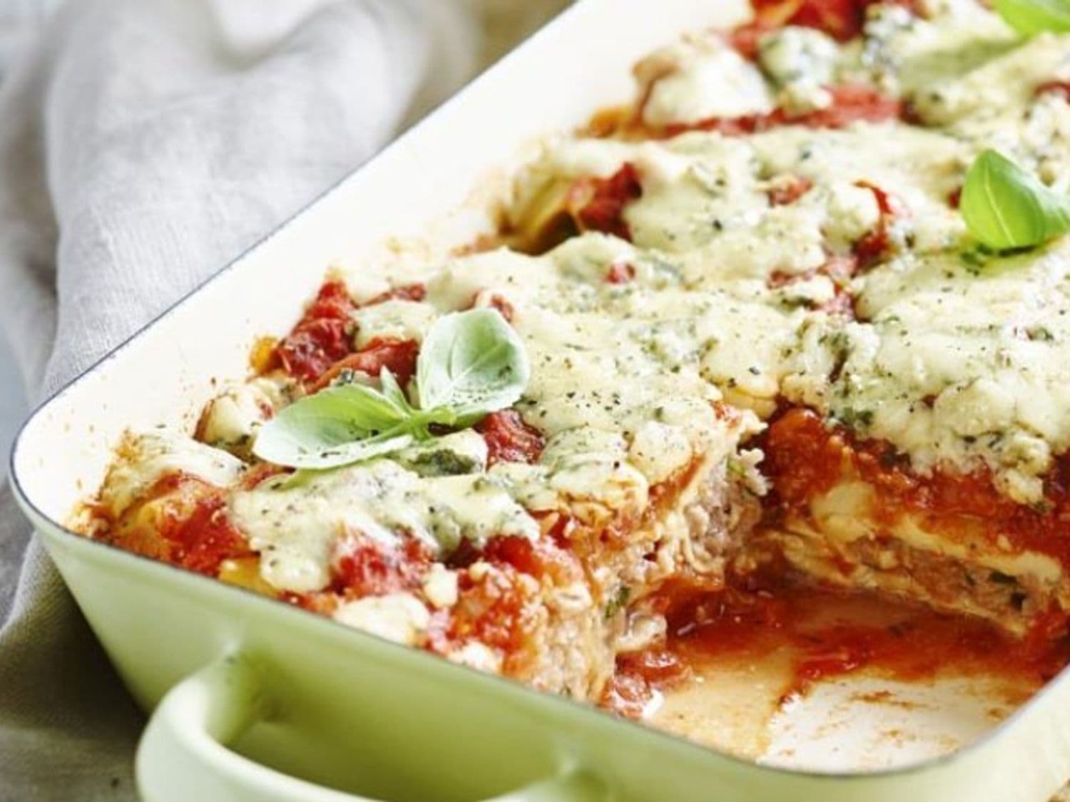 Cannelloni met gehakt en kaas van bij ons