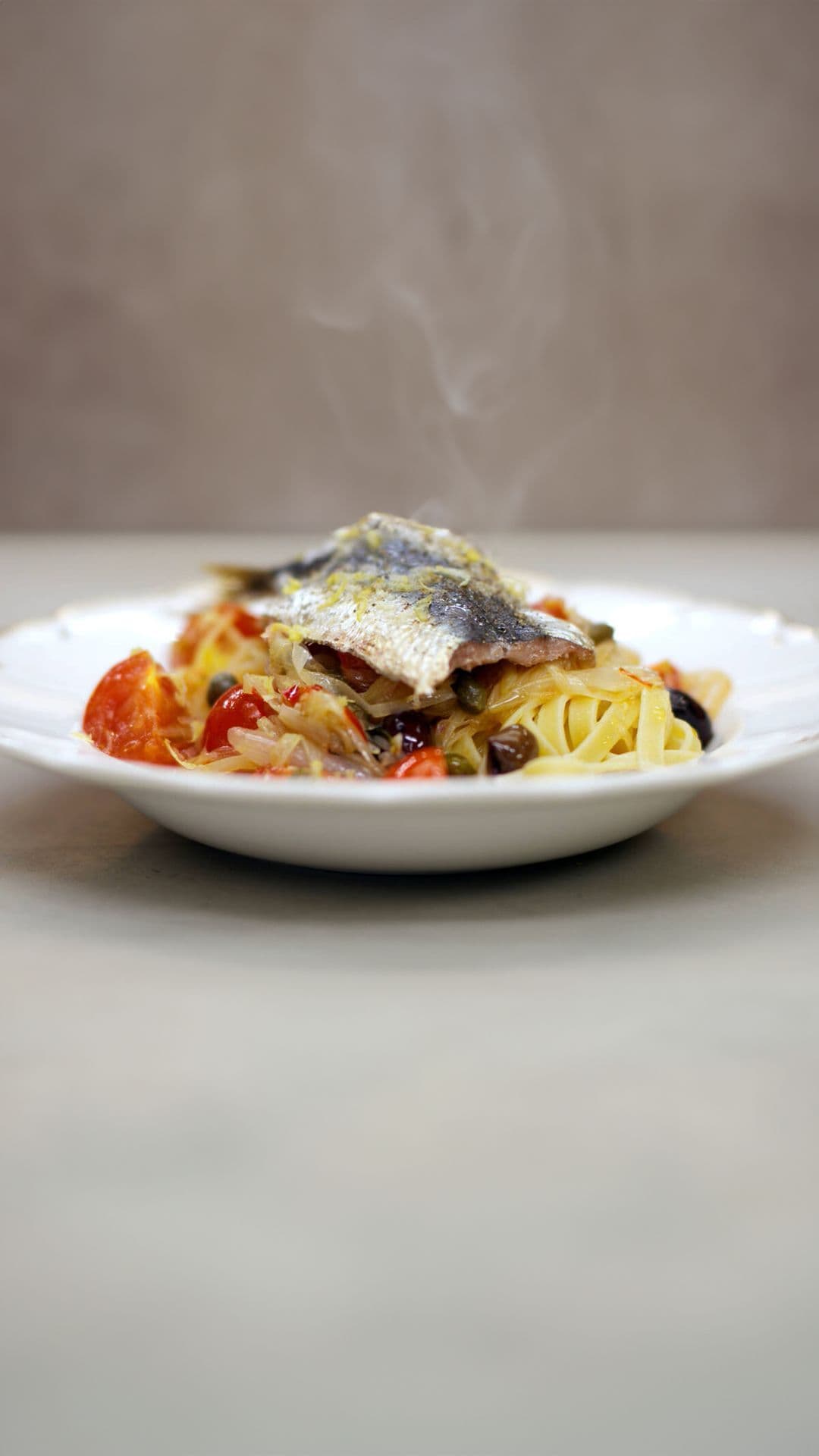 Tagliatelle met sardienen