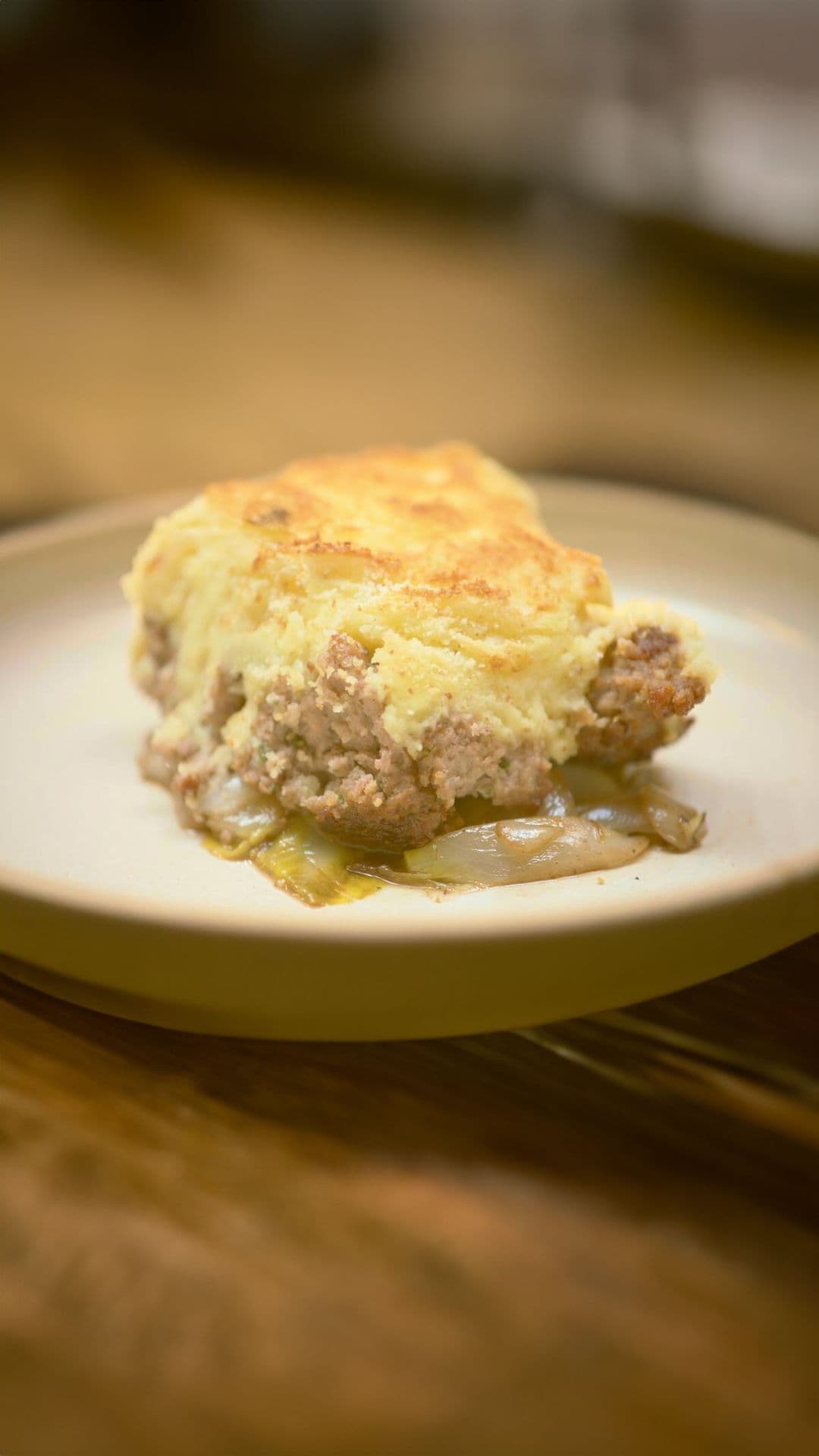 Hachis parmentier met witloof