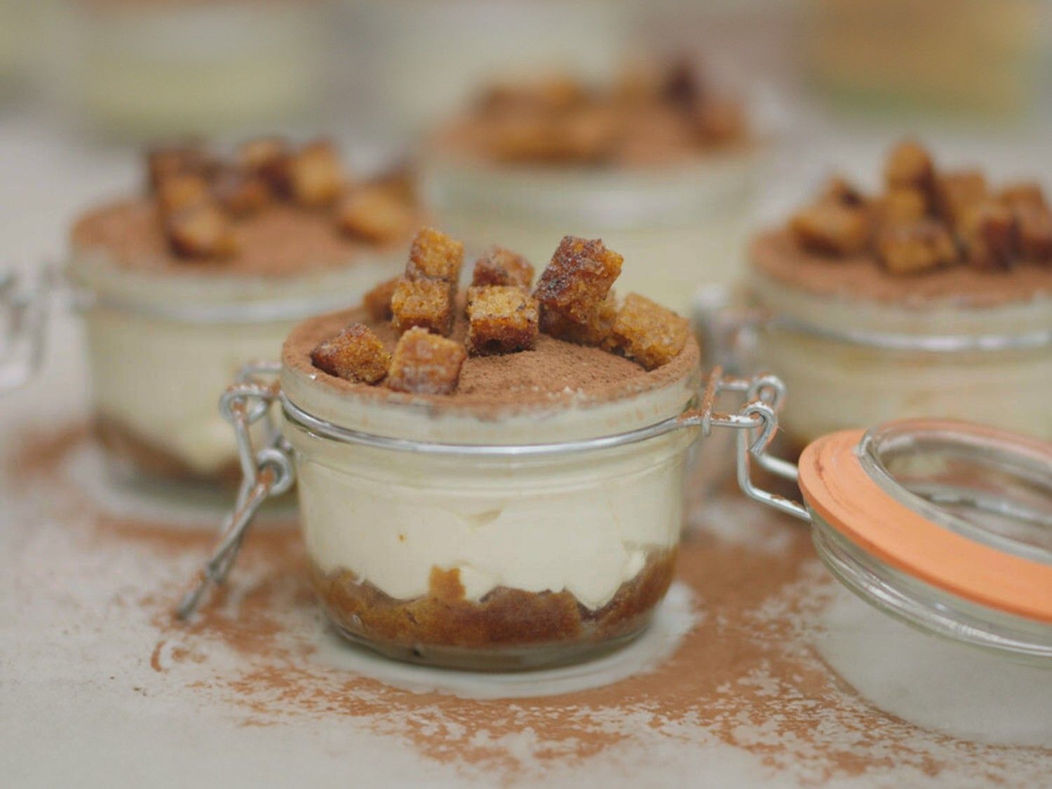 Tiramisu met peperkoek