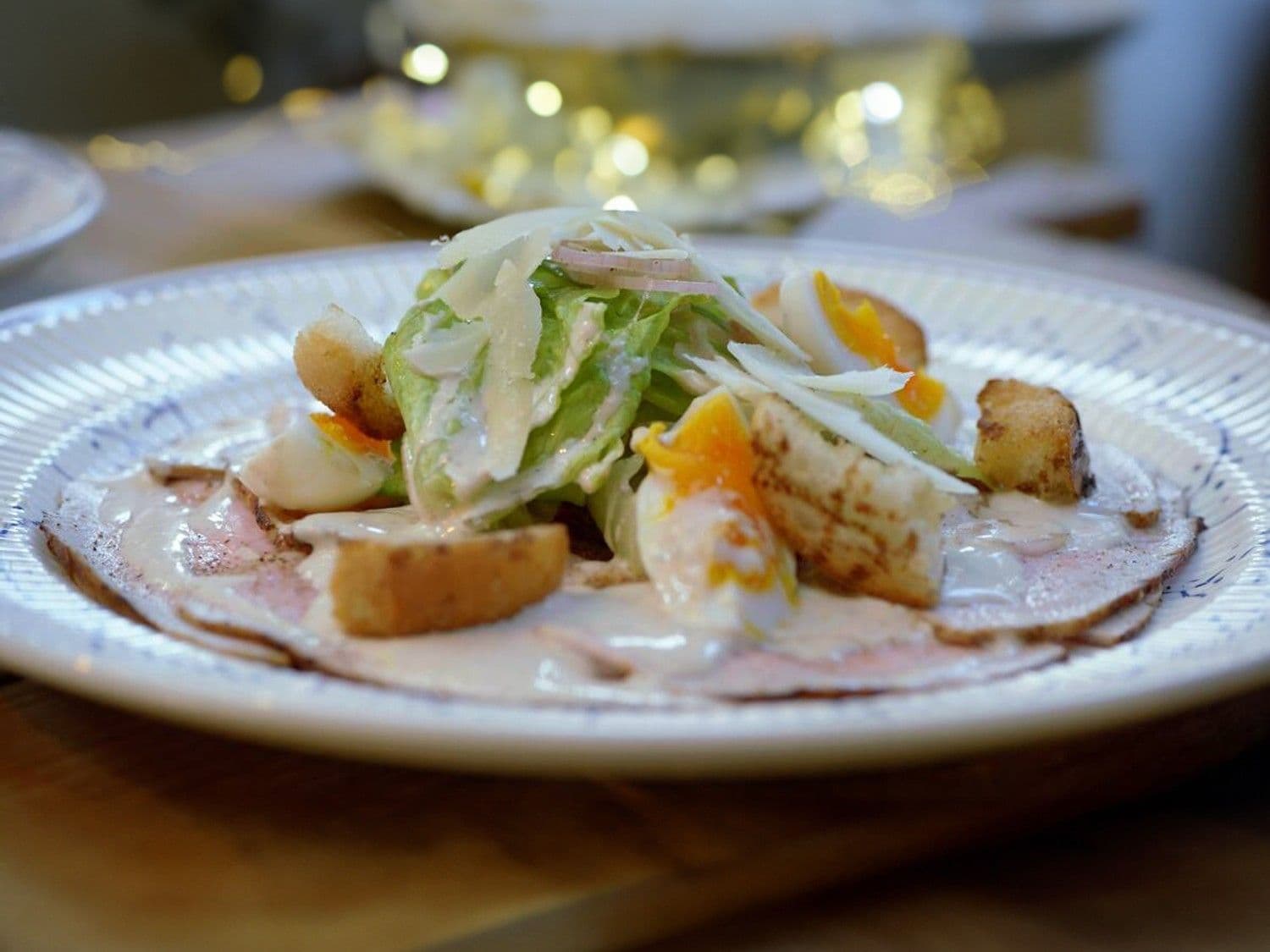 Vitello tonnato salade