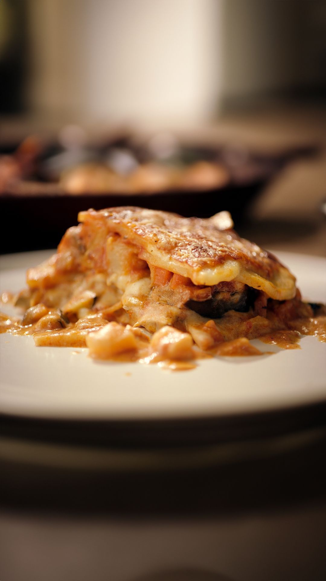 Moussaka met aardpeer