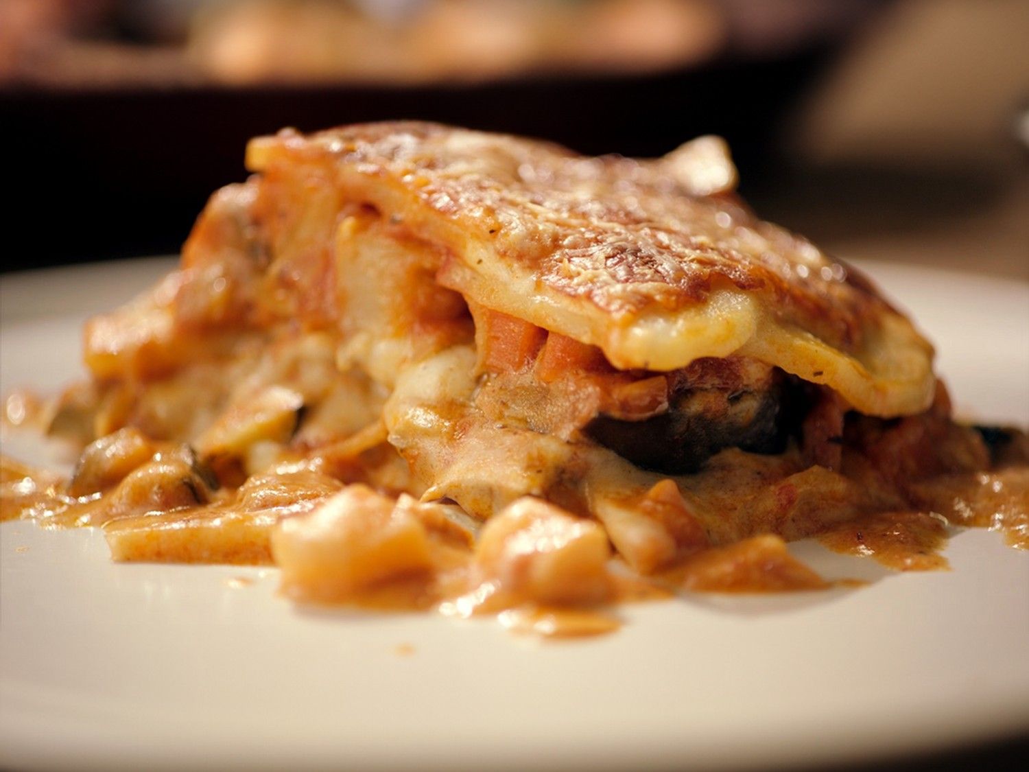 Moussaka met aardpeer