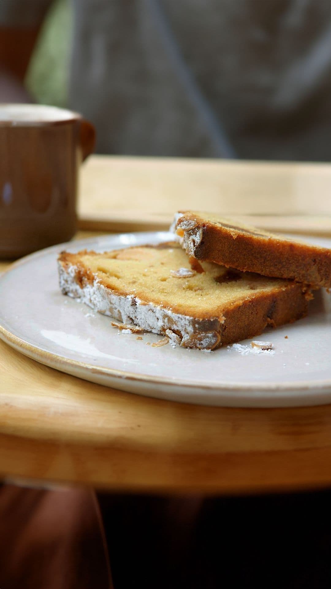 Speculaascake met kweepeer
