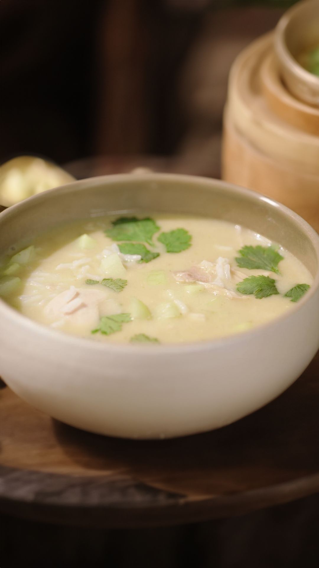 Thaise komkommersoep