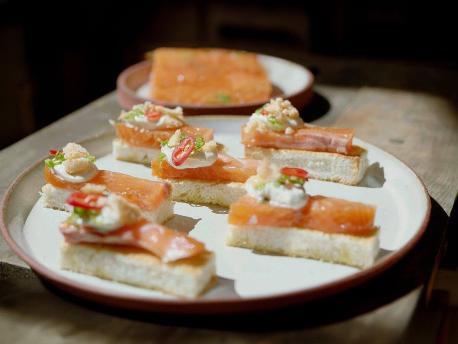 Thaise gegrilde zalm