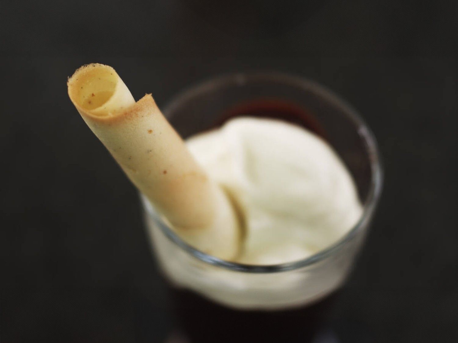 Dame blanche met zelfgemaakte sigaren