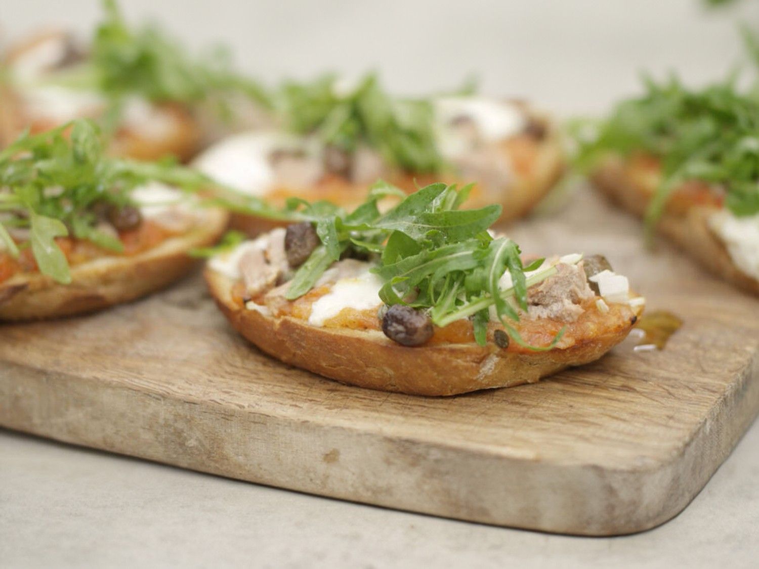 Broodpizza’s voor tijdens het voetbal