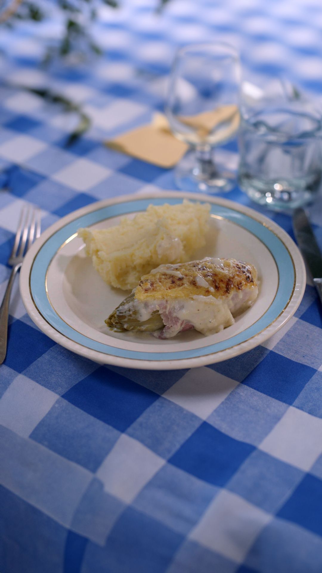 Witloof met hesp in de oven