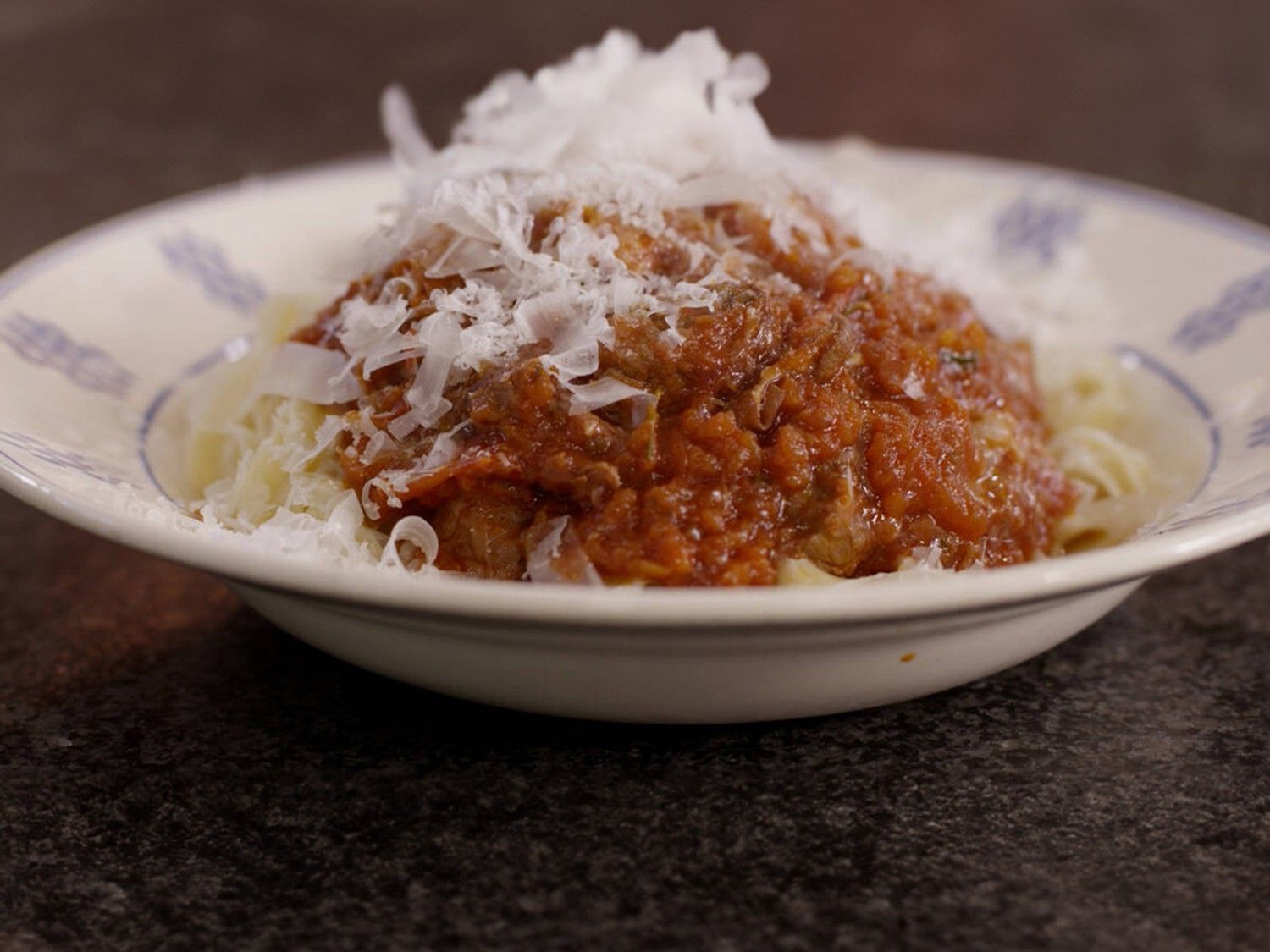 Tagliatelle met lam en Belgische schapenkaas