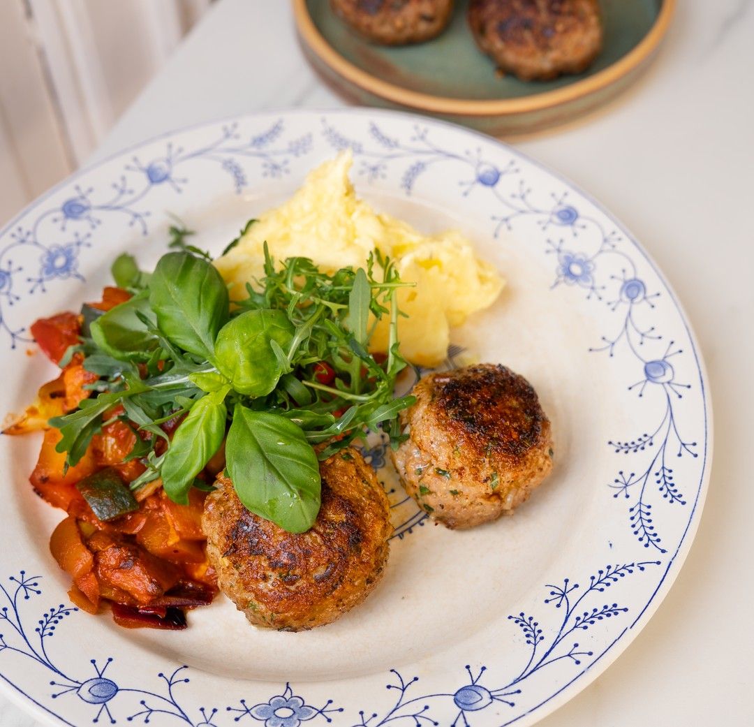 Provençaalse balletjes met puree