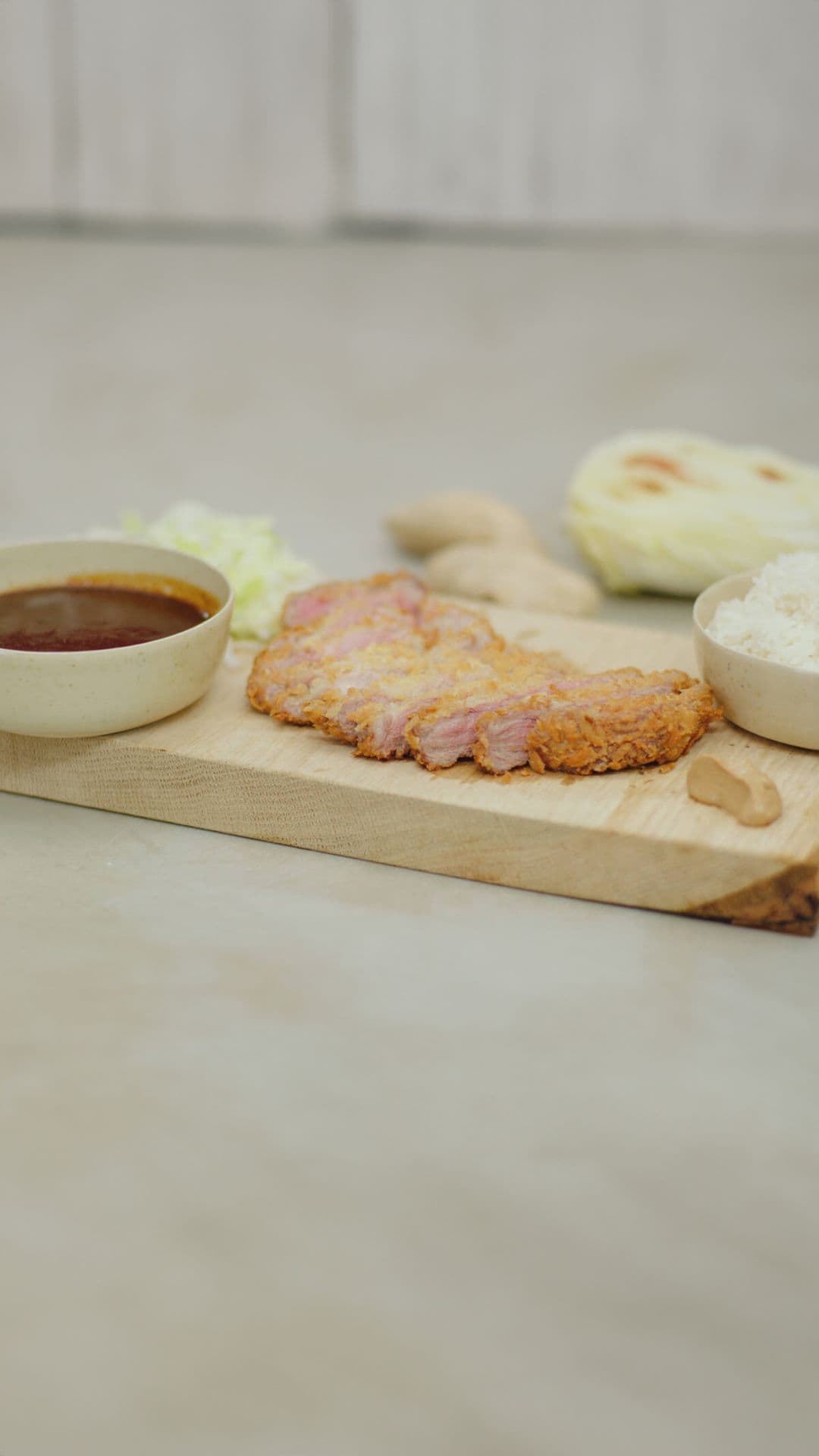 Varkensspiering ‘tonkatsu’