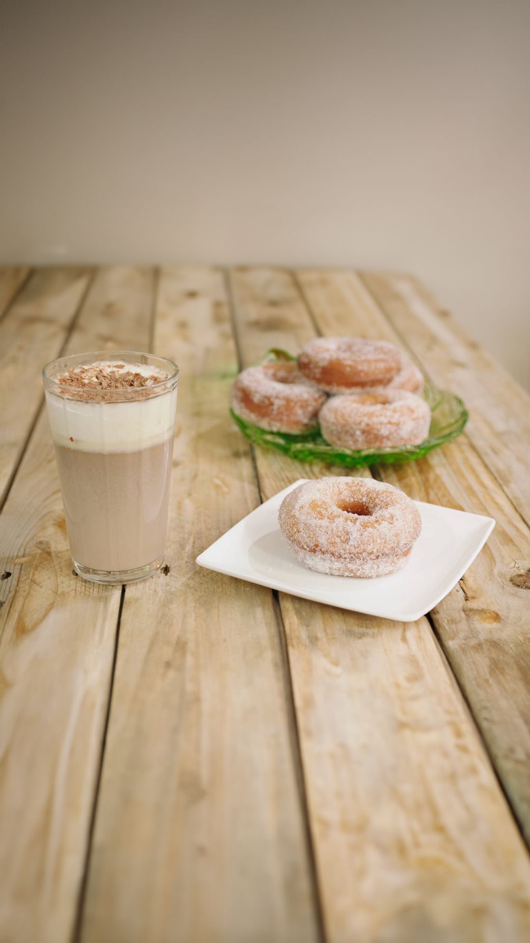 Donut met chococino