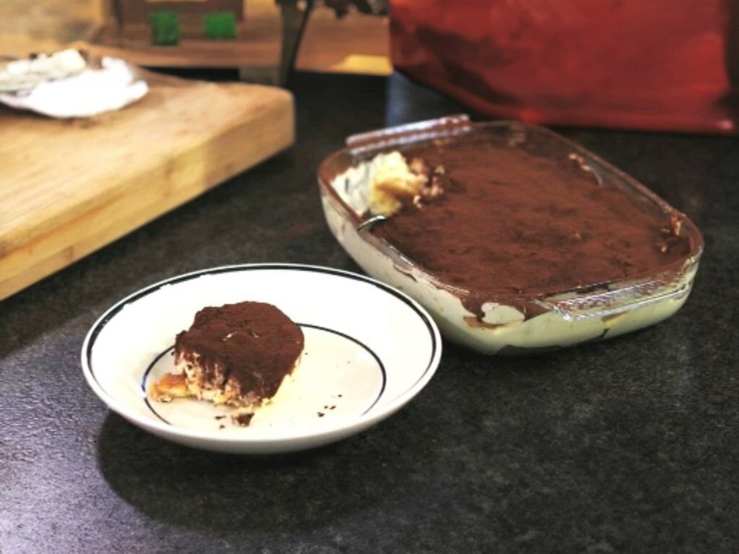 Tiramisu met peer