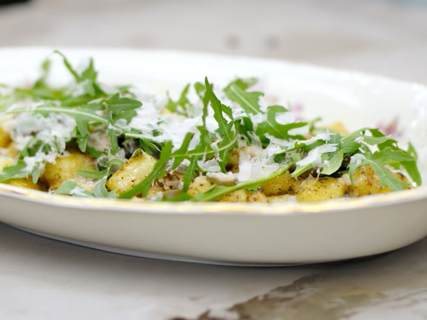 Gnocchi met abdijkaas, salie en bruine boter