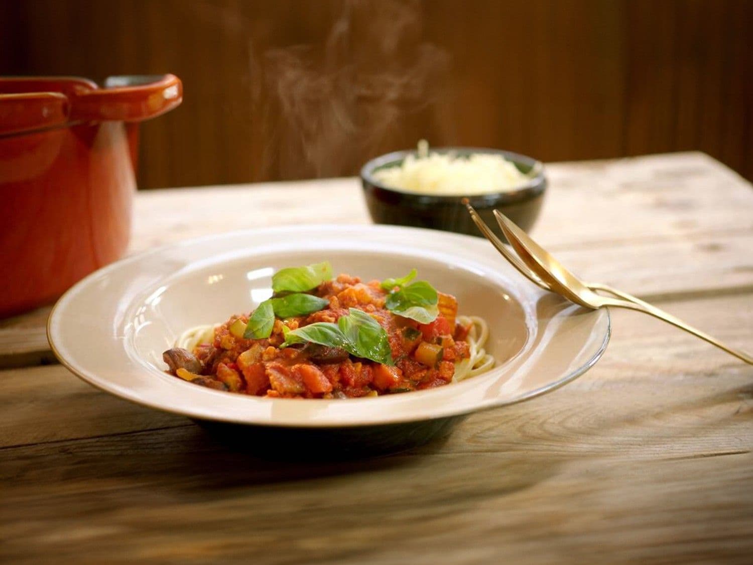Vegetarische pasta