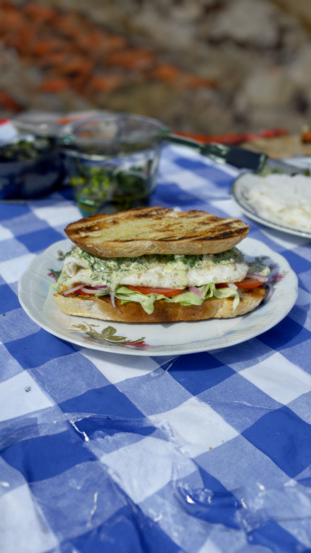 Pladijsburger met currytartaar