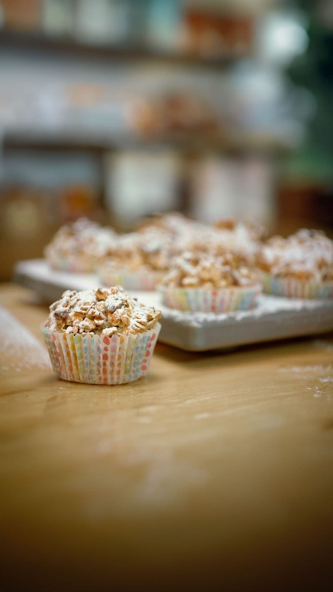 Granolamuffins met appel en five-spice