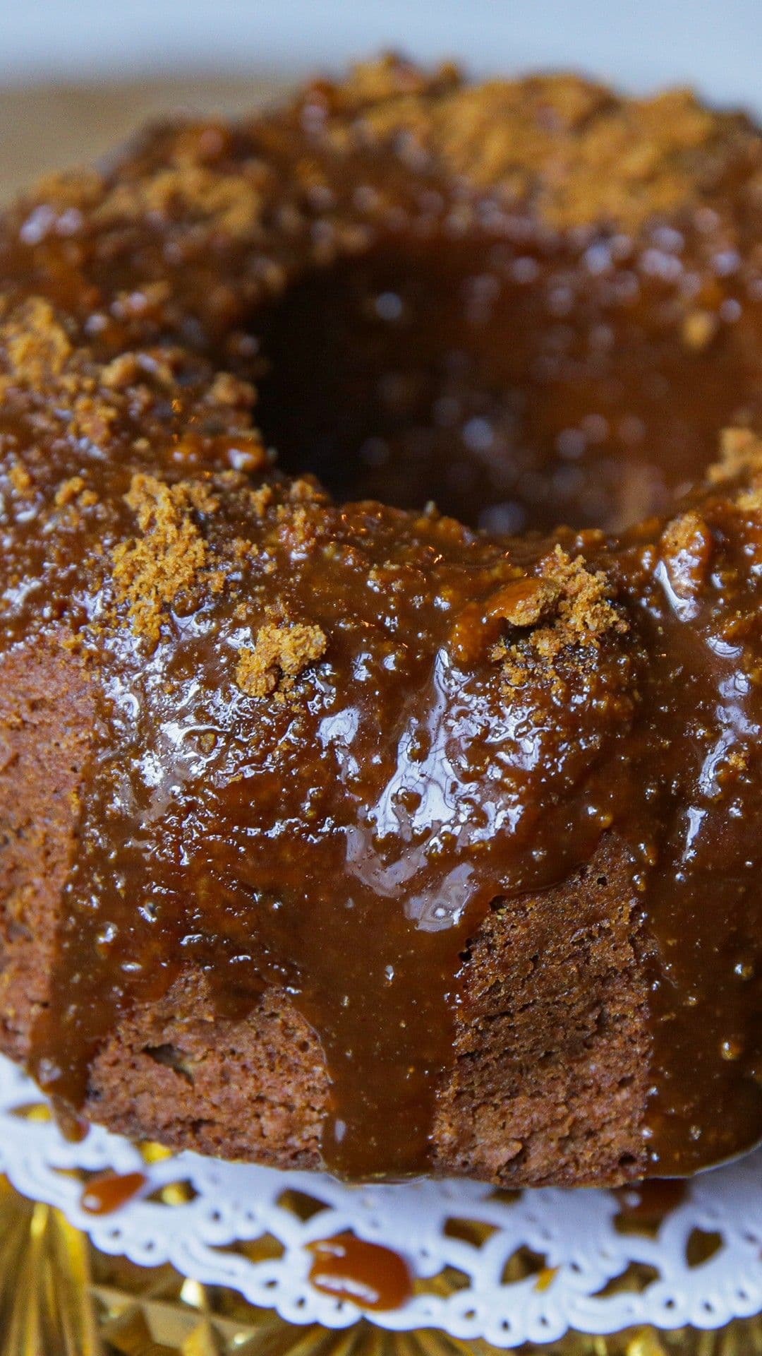 Speculaascake met mokka