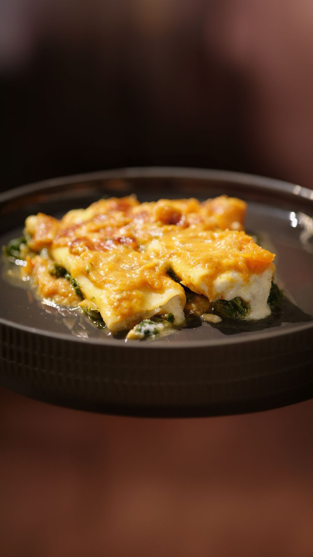 Cannelloni 4 kazen met boerenkool en pompoen