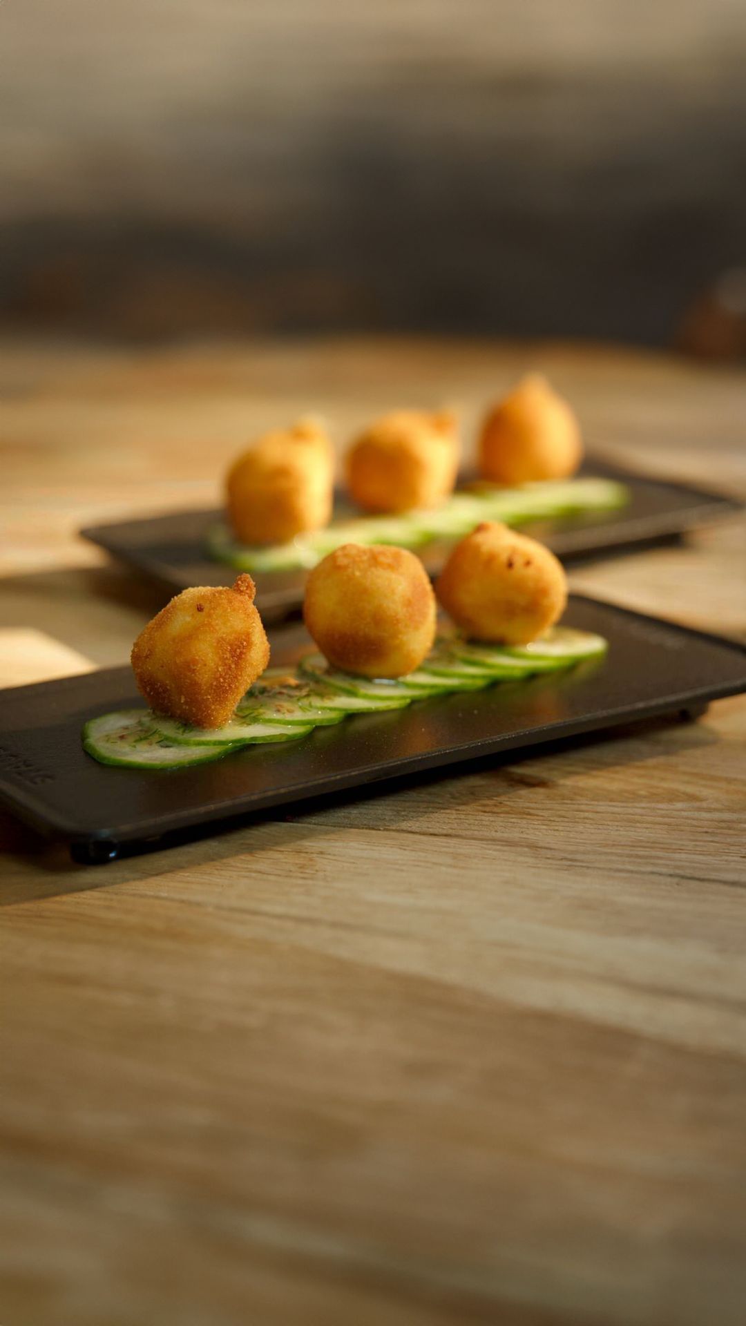 Kroketje van Keiems Bloempje met komkommer