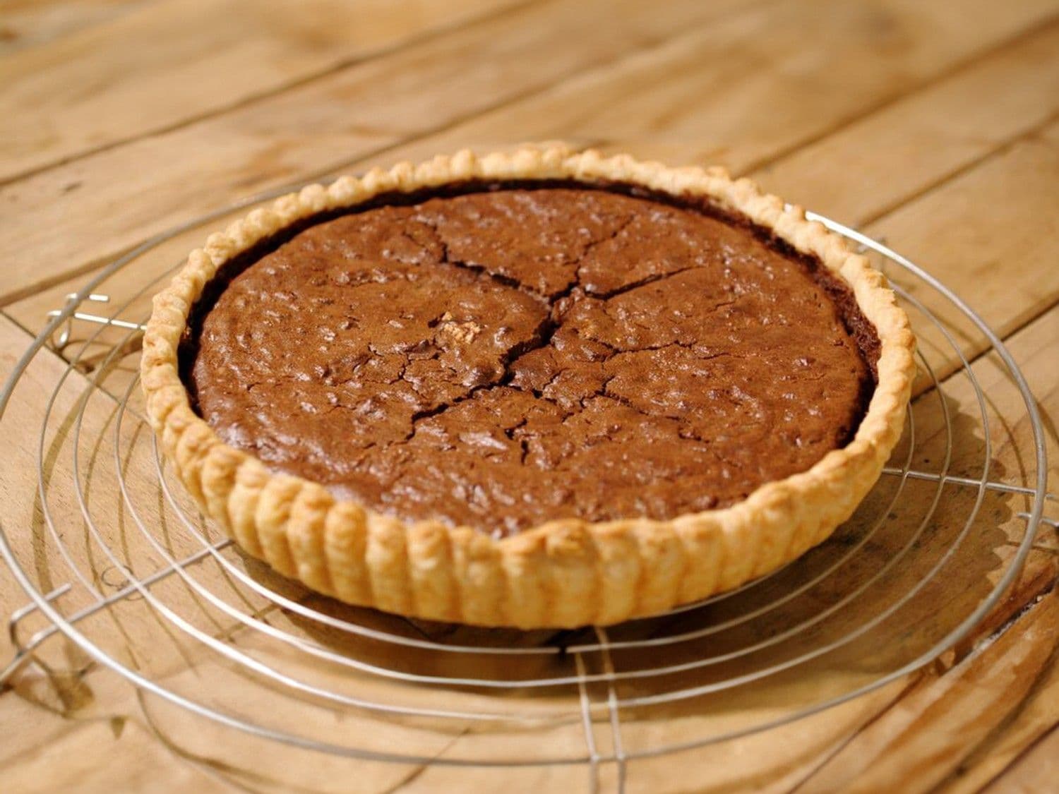 Chocoladerijsttaart met kokosmelk
