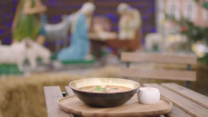 Thaise bouillon met shiitake en rivierkreeft