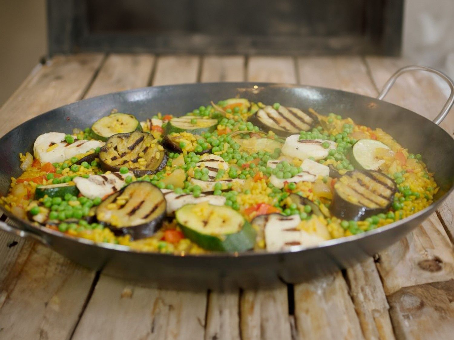 Vegetarische paella