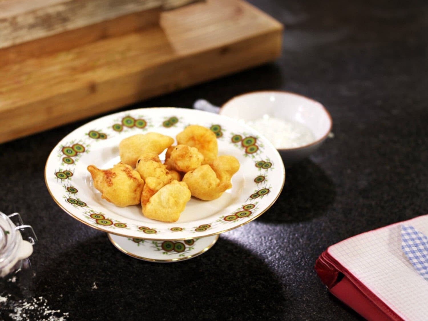 Scampi fritti met lookdip