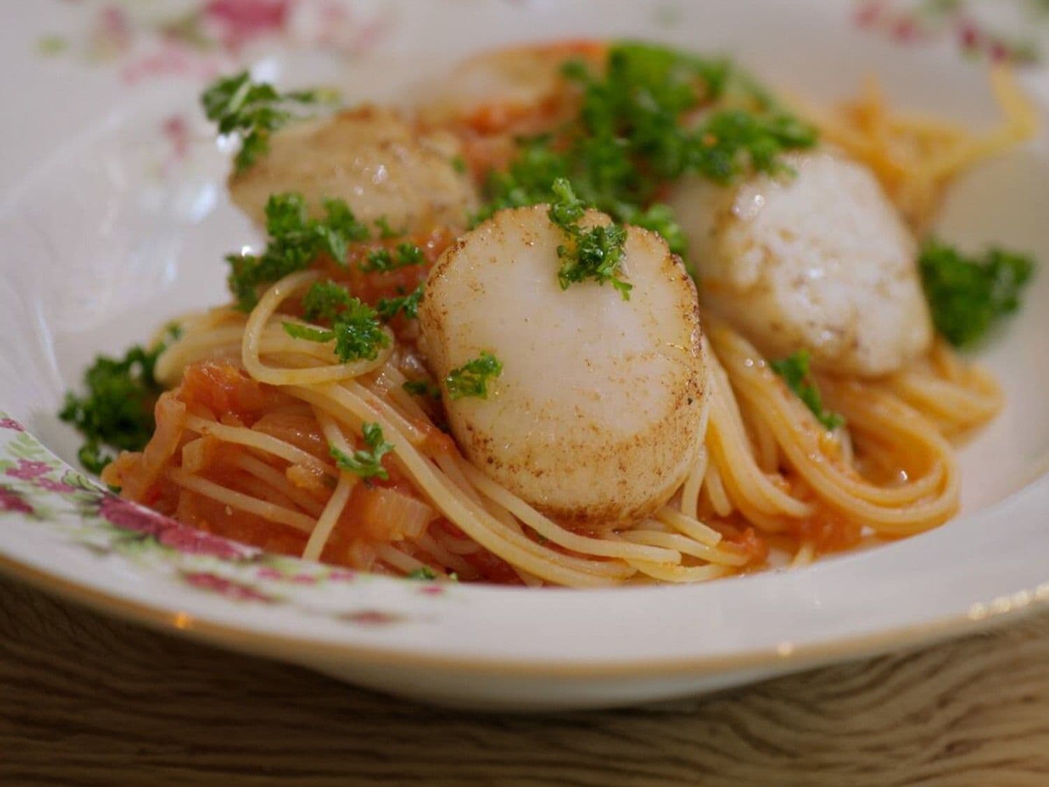 Pasta arrabiata met coquilles