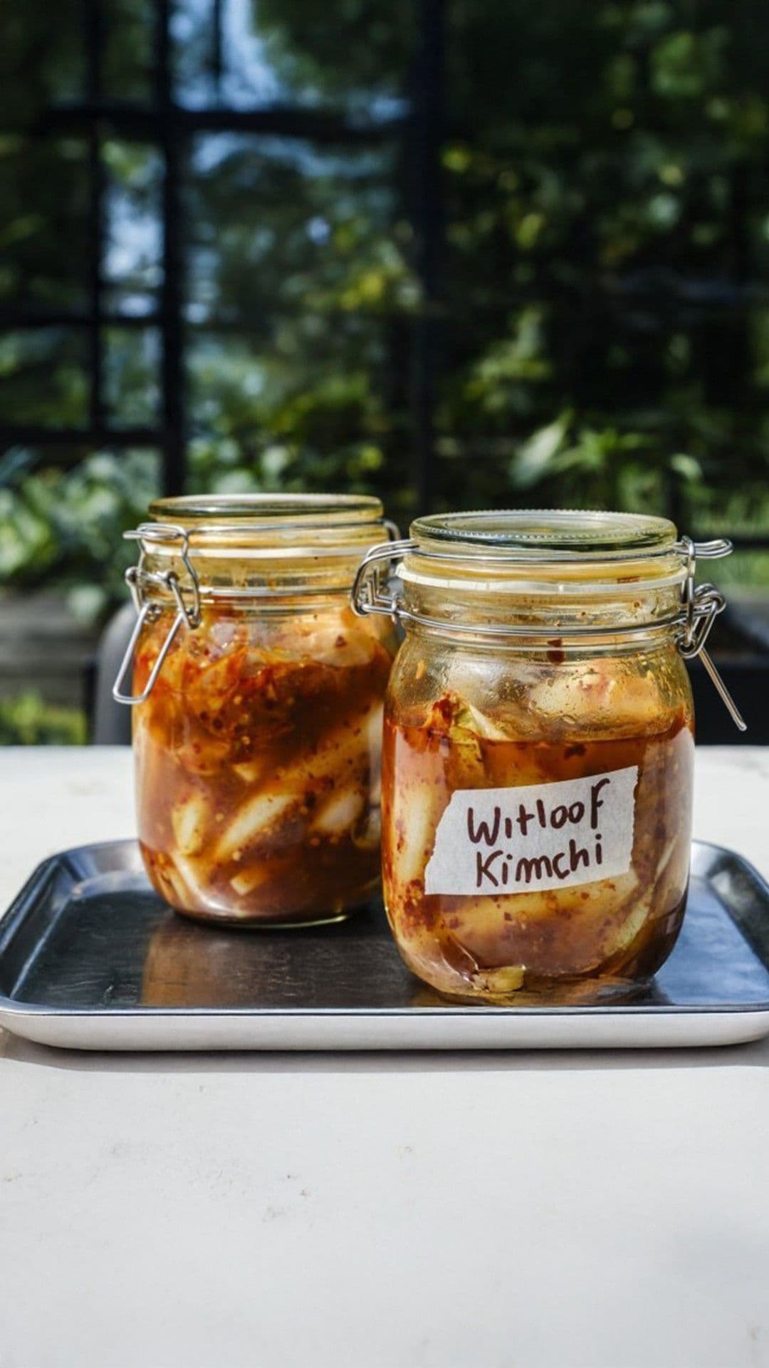 Kimchi van witloof