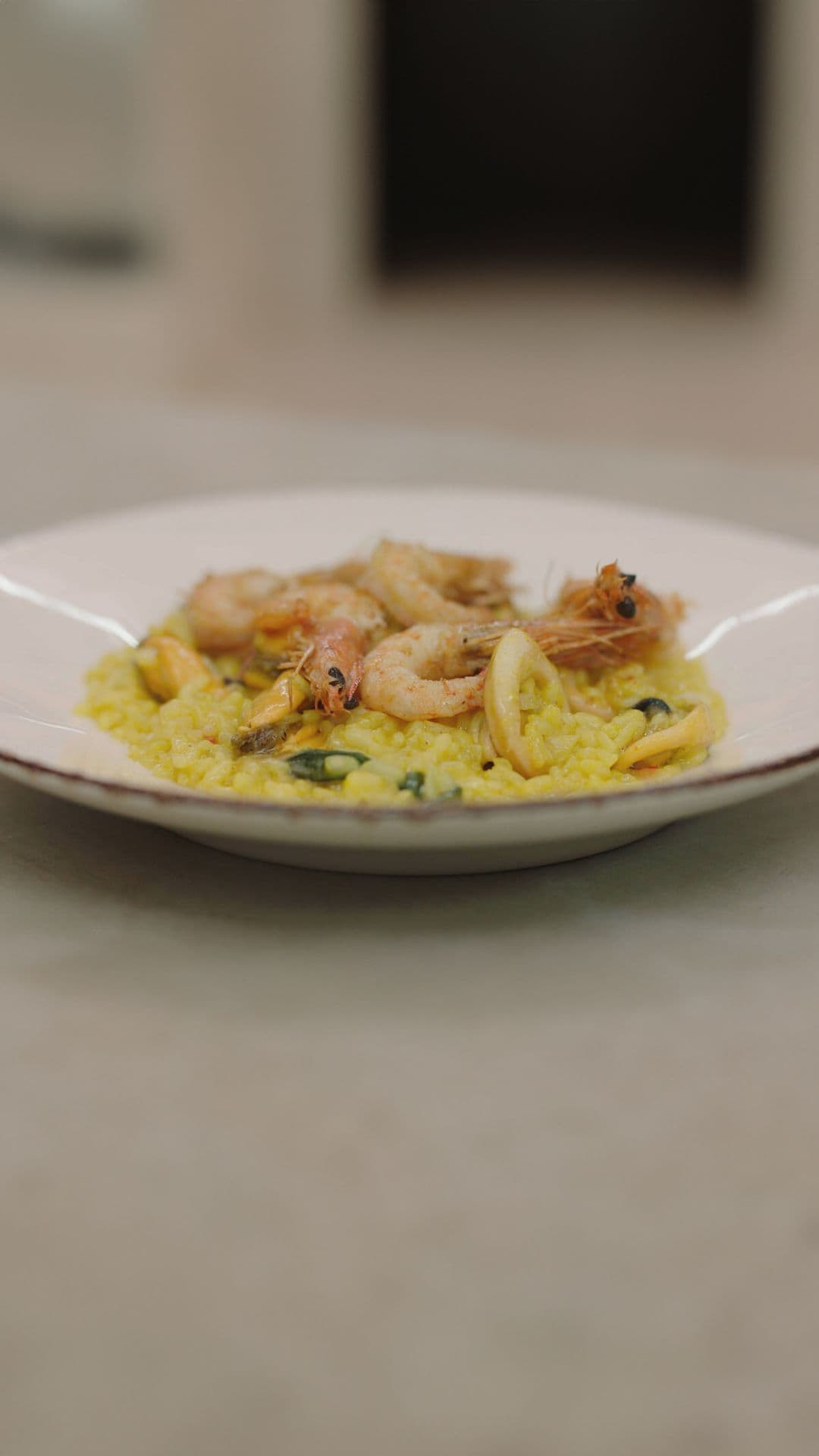 Risotto met zeevruchten