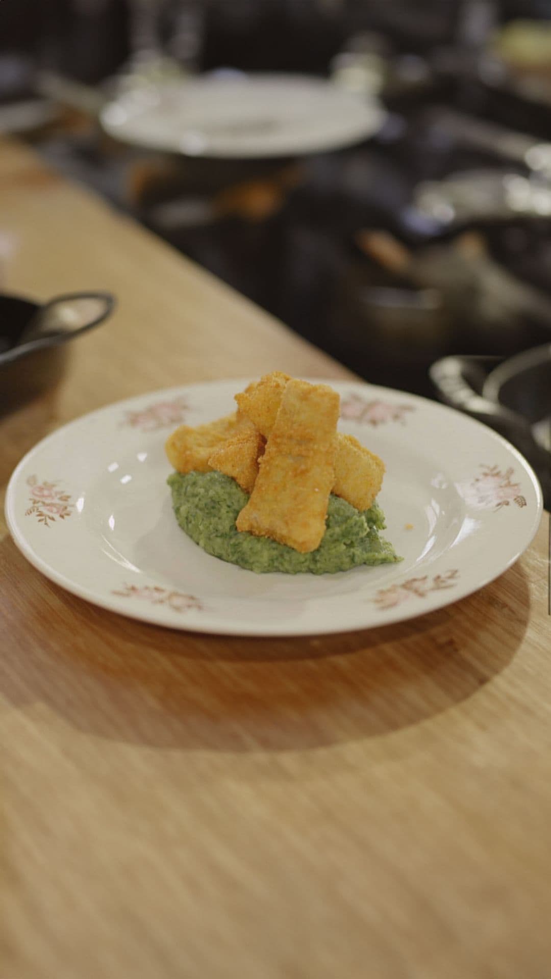 Zelfgemaakte fish sticks