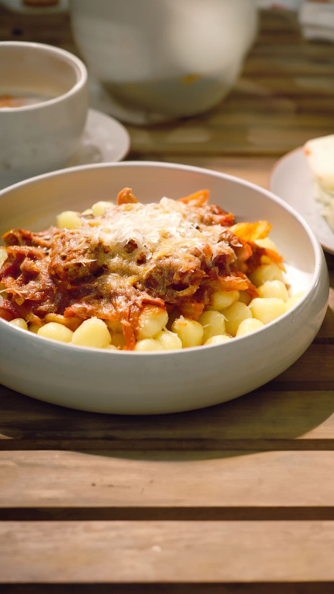 Gnocchi met venkelballen