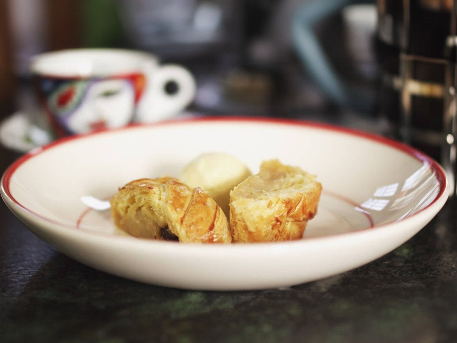 Appelstrudel met kaneel